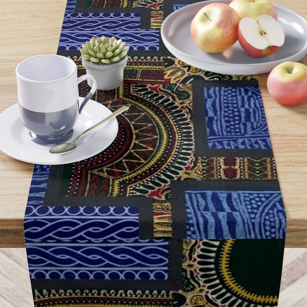 African Table Runner Etsy