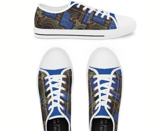 Low Top Sneakers pattern design