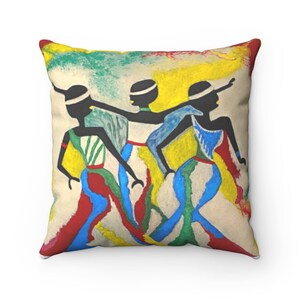 Celebrating Women Decorative Pillow, accent pillow, throw pillow, pillow included with removable pillow cover.