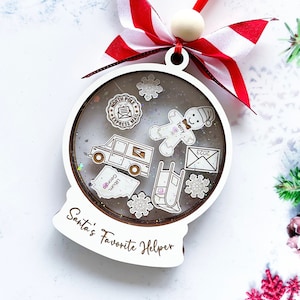 personalized mail carrier christmas ornament 2025, gifts for mailman, thank you mail carrier gift, postal worker gift, mail truck ornament