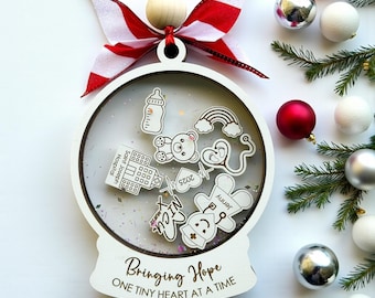 Personalized NICU Nurse Ornament 2025, New Nurse Graduation Gift, Neonatal Nurse Christmas Ornament, Rn Bsn Lpn Ornament, Nurse Appreciation