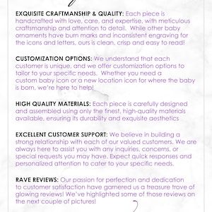 Expecting parents christmas ornament 2025