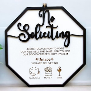 enseigne de non-démarchage personnalisée drôle, veuillez ne pas frapper ou sonner à la porte, enseigne de porte d&#39;entrée pour porche de maison, cadeau de pendaison de crémaillère, nouvelle décoration d&#39;intérieur