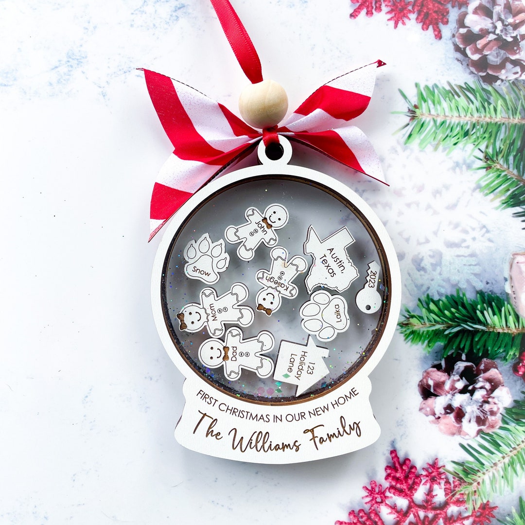 First Christmas in New Home Ornament, Our First Home Ornament