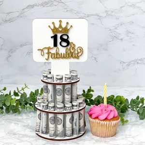 Cadeaux 18e anniversaire pour filles, porte-monnaie d'anniversaire personnalisé, cadeaux d'anniversaire uniques pour elle, cadeau d'anniversaire en argent pour adolescente
