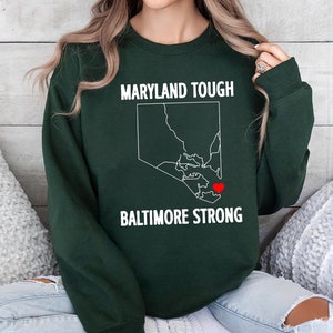 Baltimore Strong Shirt, Pray for Baltimore Shirt, Francis Scott Key, Baltimore Bridge T Shirt, Commemorative March 2024 image 3