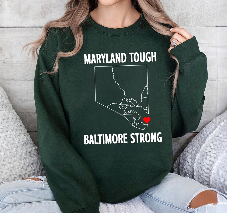 Baltimore Strong Shirt, Pray for Baltimore Shirt, Francis Scott Key, Baltimore Bridge T Shirt, Commemorative March 2024 zdjęcie 3