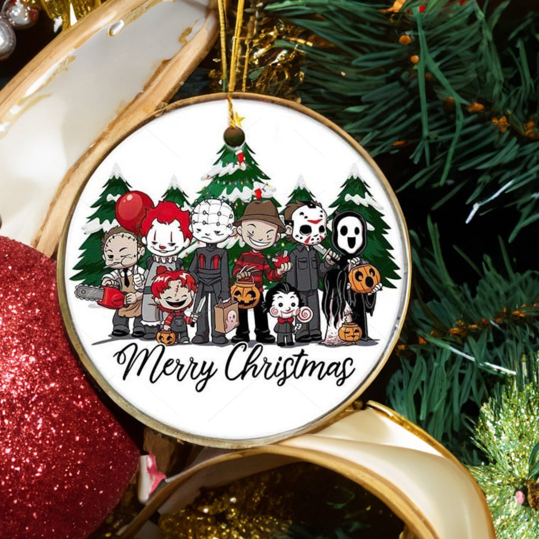 Christmas Ornaments 2023 Merry Christmas Ornament, Horror Movie Michael