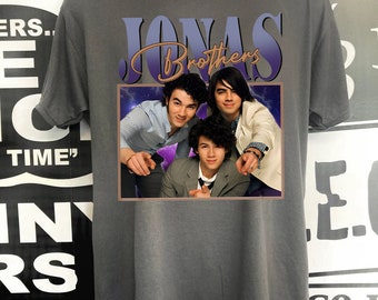 Vintage Jonas Brothers T-Shirt, Jonas Brother Five Albums One Night Tour Shirt, Jonas Brothers 2023 Tour,  Five Albums 2023