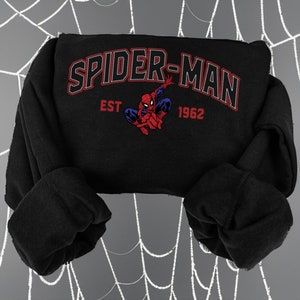 Vintage The Spider-man Shirt, Superhero Spiderman Sweatshirt, Peter Parker Shirt, Trending Sweatshirt, Spiderman Shirt image 5