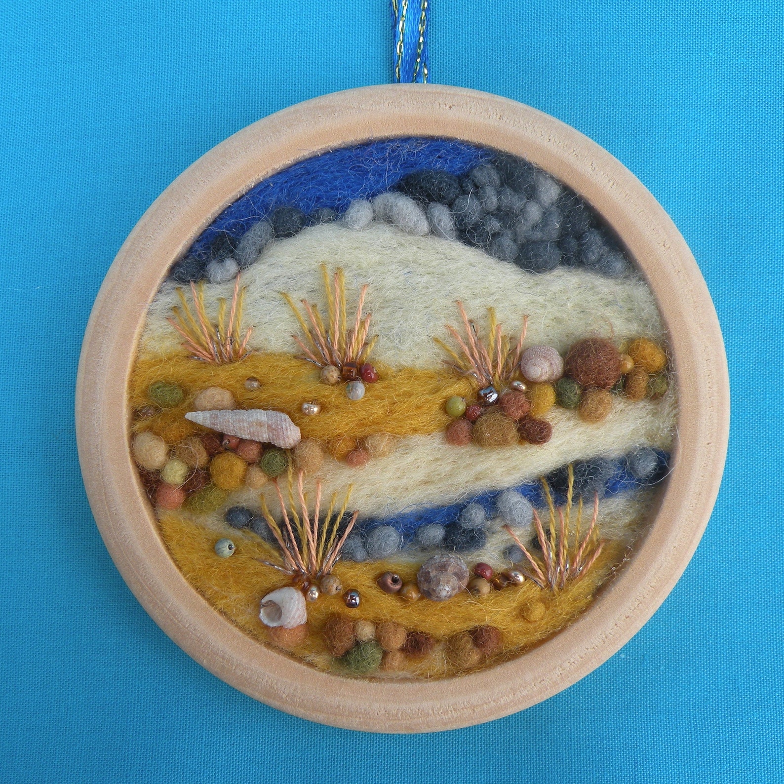 Needle felting framed art Etsy.de