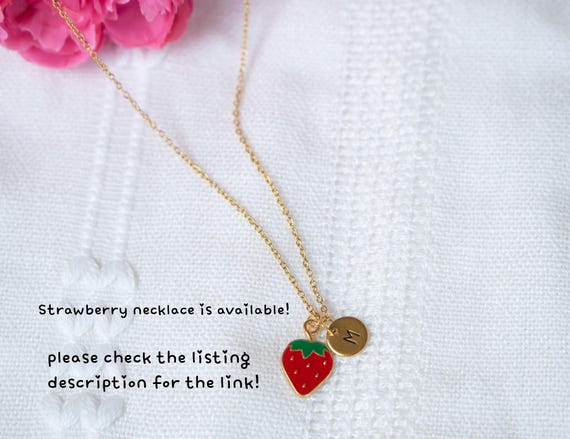 Red Strawberry Earrings for Women Cute Dangle Fruit Drop