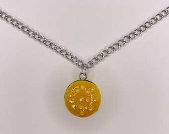 burger necklace