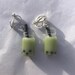 clip on/hook bubble tea boba earrings customisable 