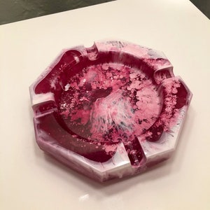 Purple Speckled Ashtray