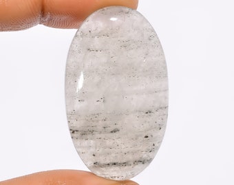 Cabochon Ovale En Quartz Fumé Naturel De 17,22 Carats - Couleur Marron - Non Traité