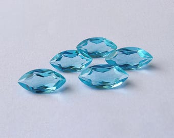 AAA+ Natural Blue Quartz Faceted Cut Marquise Shape Calibrated Wholesale Gemstones