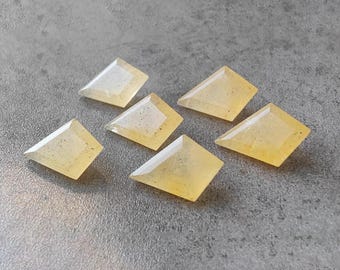 AAA+ Calcite Faceted Cut Kite Shape Calibrated Gemstone, for Jewelry Making
