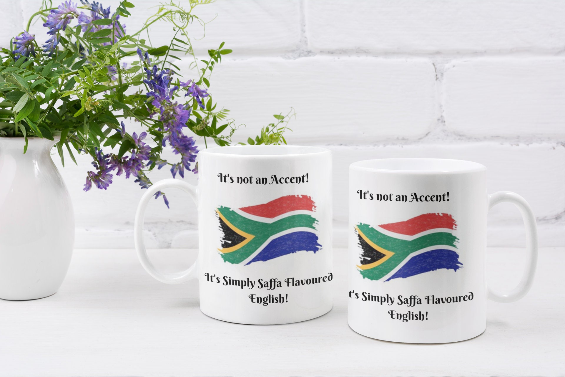 South African Mug Novelty Mug Saffa Accent Saffa Mugs Etsy Denmark