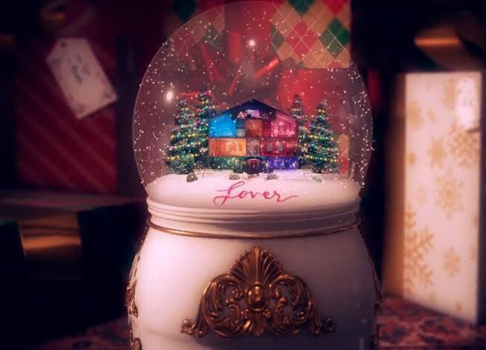 Taylor Swift Inspired Lover Snow Globe PreOrder Etsy
