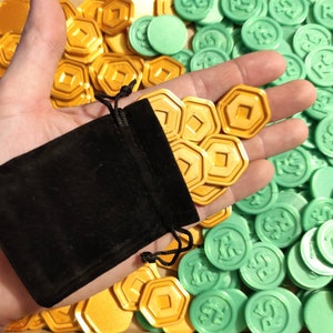 3D Printed Roblox Robux 7 Coins 