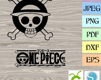 One Piece Vector Etsy