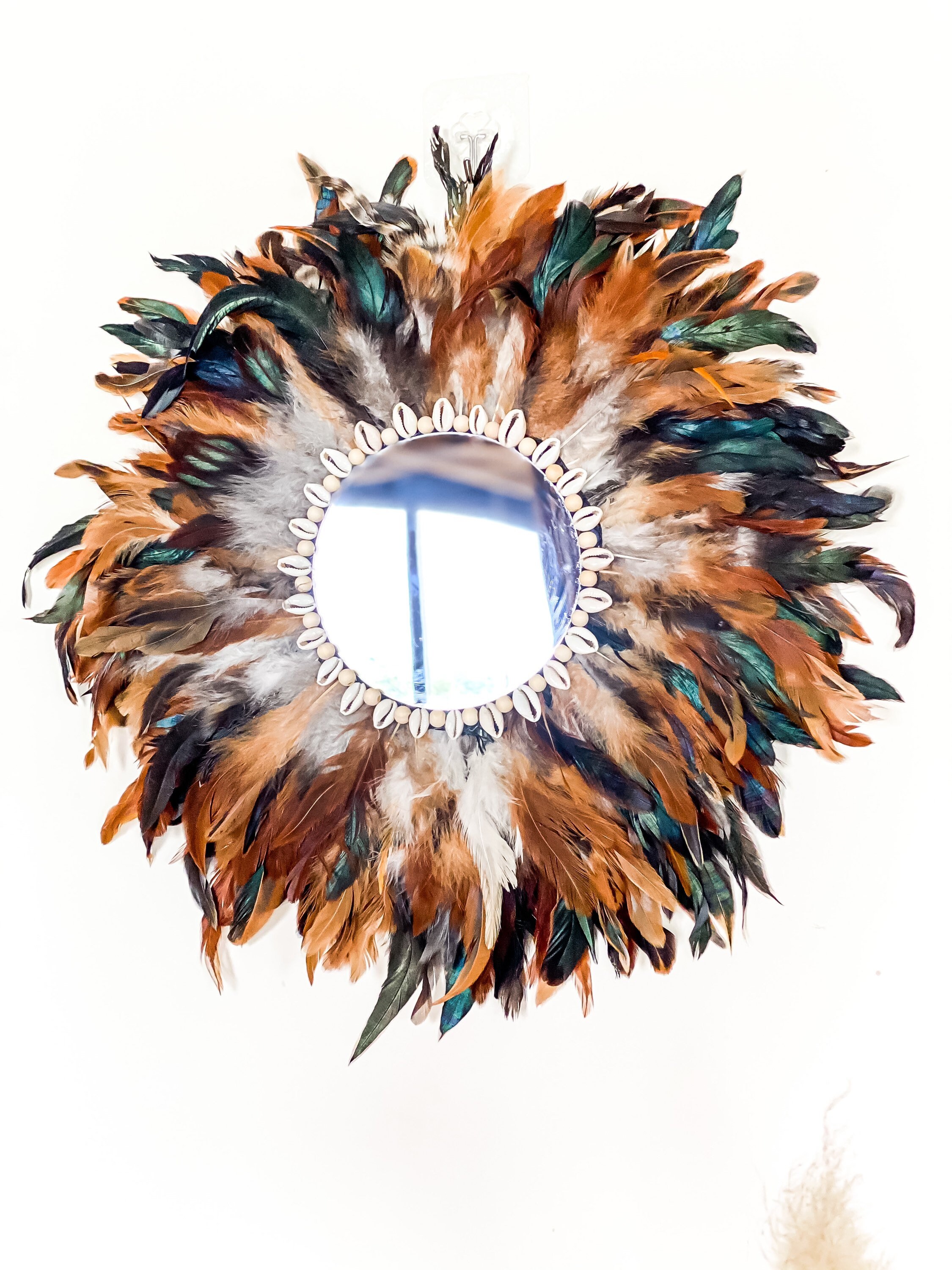 Juju Hat Mirror Juju Hat Brown juju mirror Wall Decor Etsy