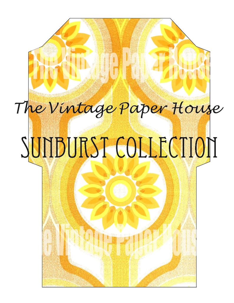 Vintage / Antique Wallpaper Printables Digital Download Mid Century