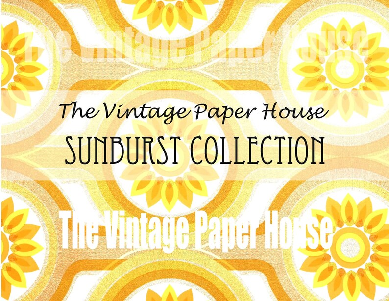 Vintage / Antique Wallpaper Printables Digital Download Mid Century