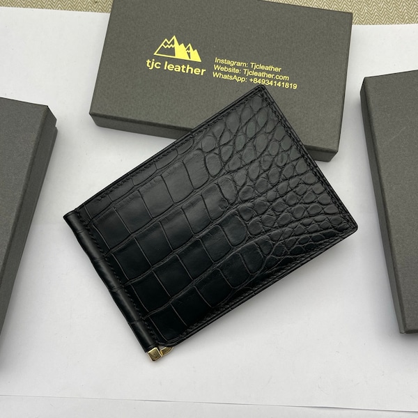 Alligator Money Clip Etsy