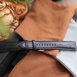 Customized Watch Strap - Genuine Lizard Leather Watch Strap - Lizard Skin Watch Strap - Lizard Skin Strap - Lizard Strap - Make To Order!!!