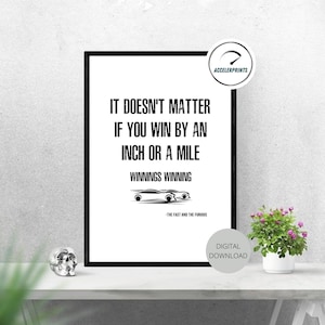 Fast and Furious, Fast and Furious poster, Wall Print, Car fan gift, Paul Walker, Dominic Toretto. DIGITAL DOWNLOAD.