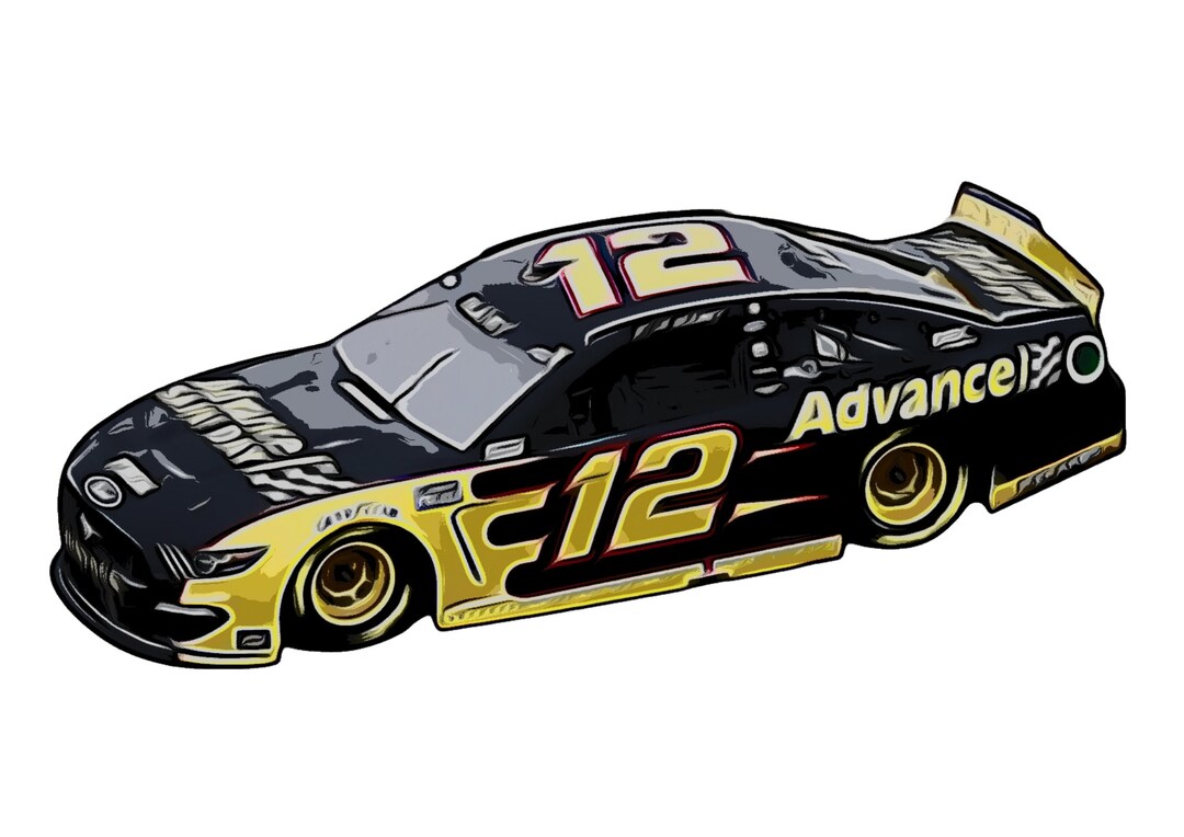 Nascar Race Car, Nascar, Ryan Blaney, Race Cars, Nascar Poster, Nascar