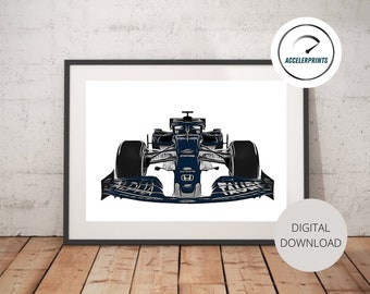 Alpha Tauri F1 Print, Formula 1 Artwork, Car print poster, F1 poster, Race Car print, Formula 1 Car | DIGITAL DOWNLOAD.