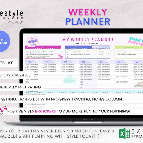 monthly-planner-excel-template-task-schedule-to-do-list-etsy