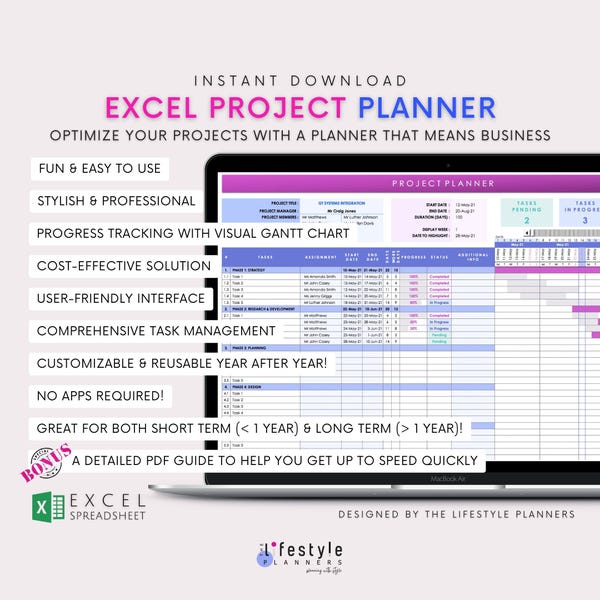 To Do List Task Allocation Excel Spreadsheet Digital Download Excel ...