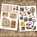 Vintage Steampunk Junk Journal Printable Kit: Digital Download, Antique ...