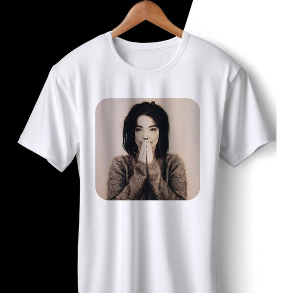 Björk Shirt, Unisex Art Tshirt, Bjork Lover Tee Gift For Her Him