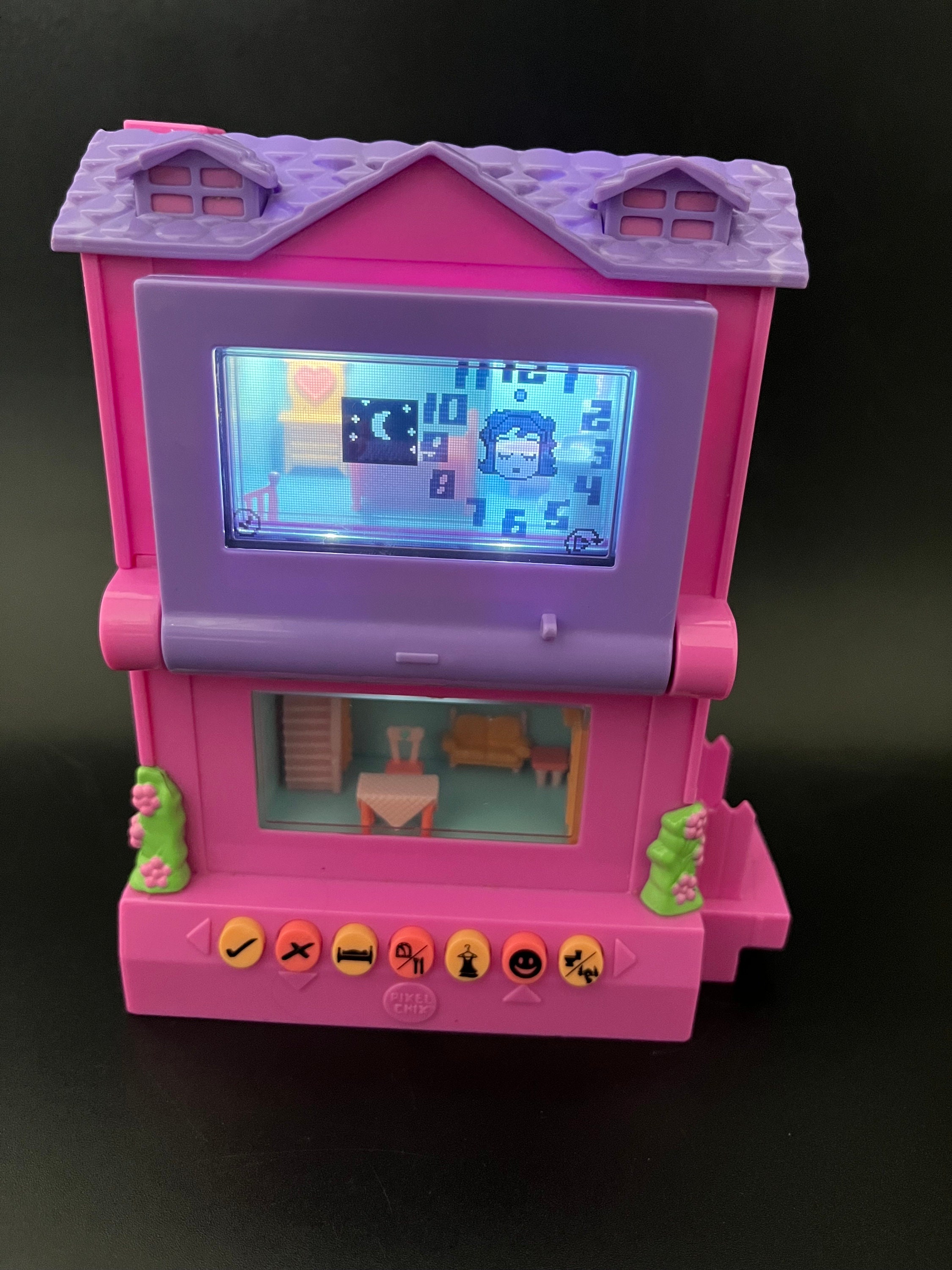 Pixel Chix 2 Story House Mattel Pink House Interactive Toy Works
