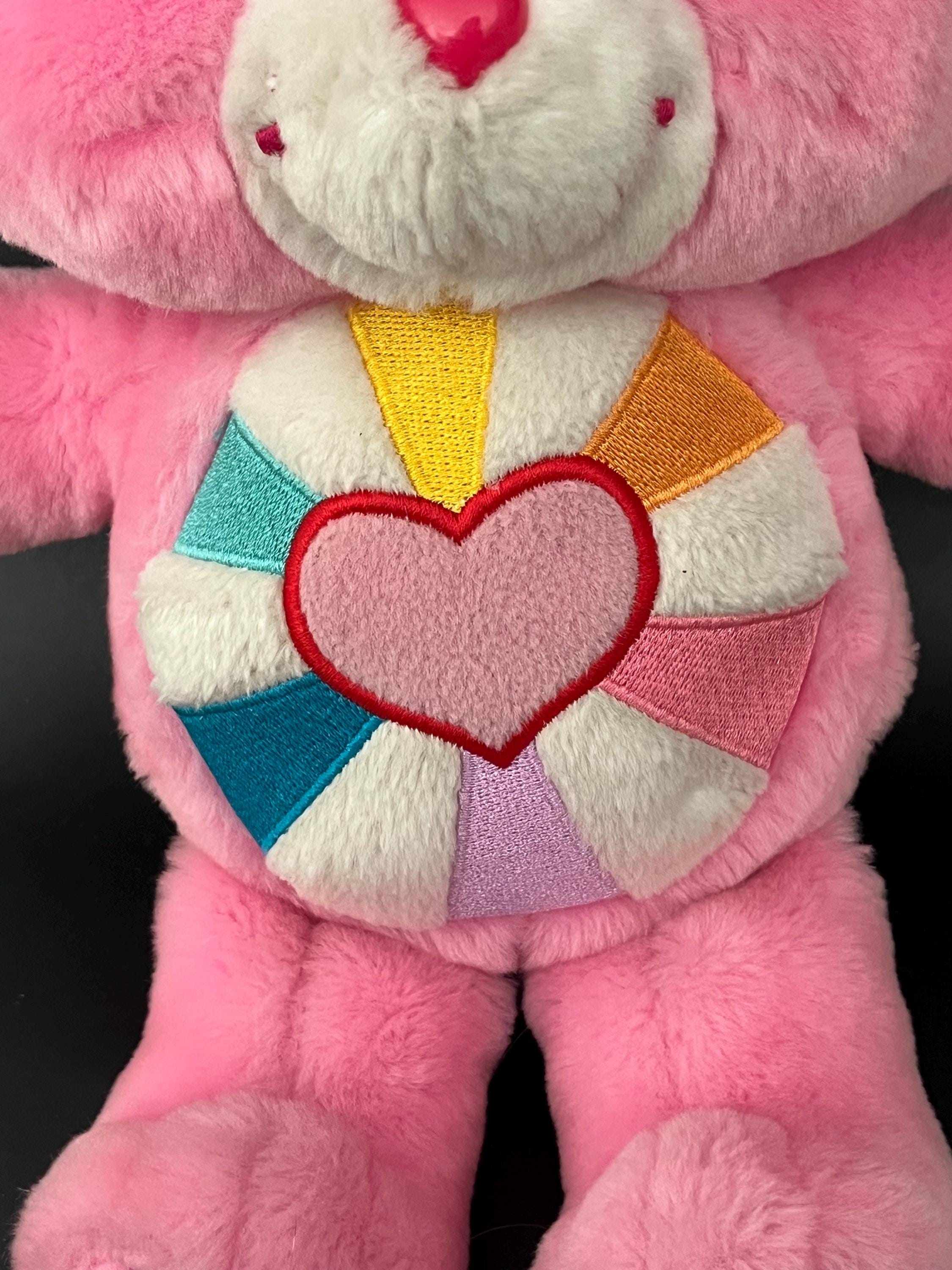 Care Bears Talking Hopeful Heart Pink Bear Working 2005 Collectors