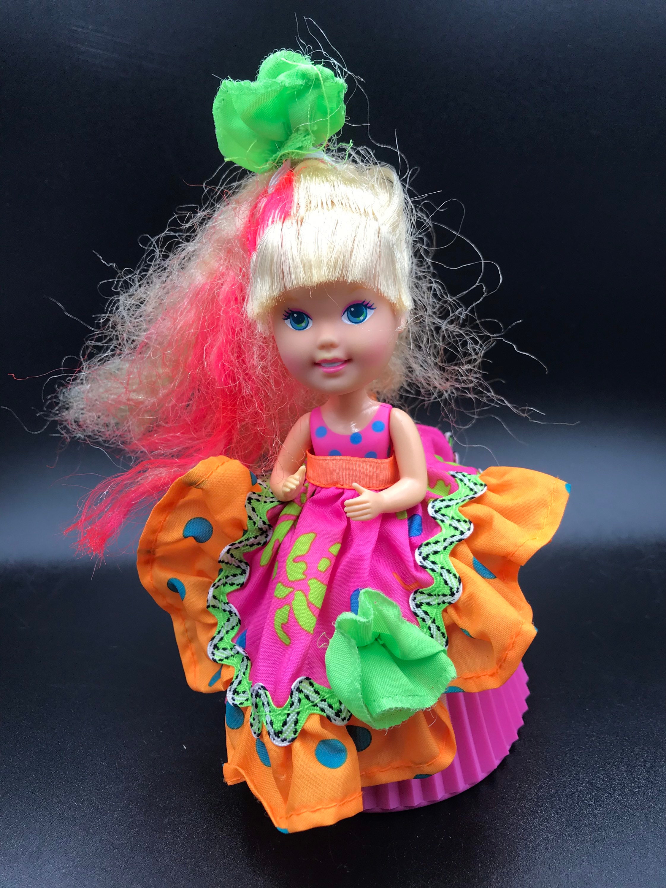 Vintage Cupcake Girl Doll Tropical Treat Dawn Original Skirt