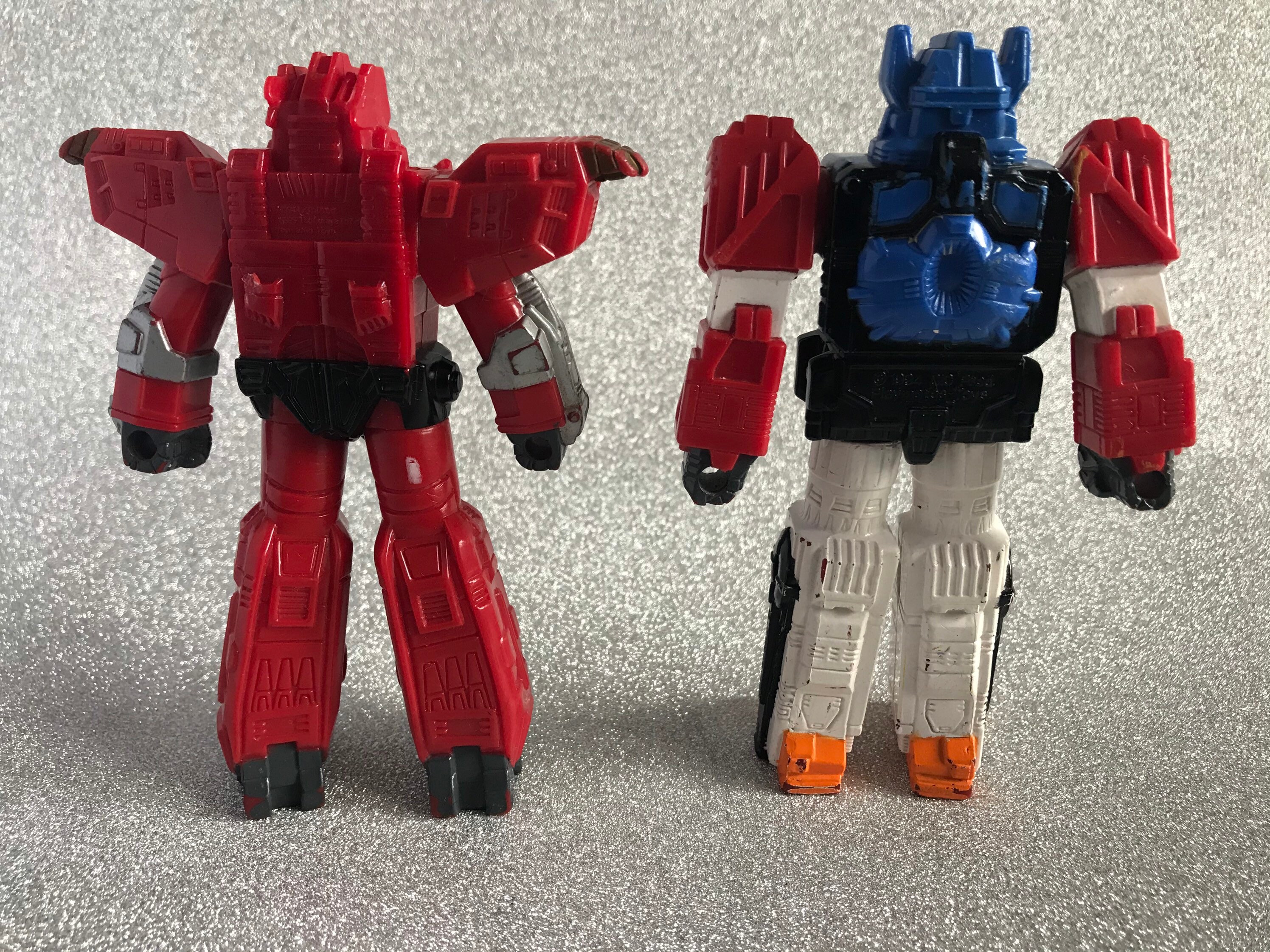 Superhuman Samurai Saver Squad 1990s Action Robot Figures