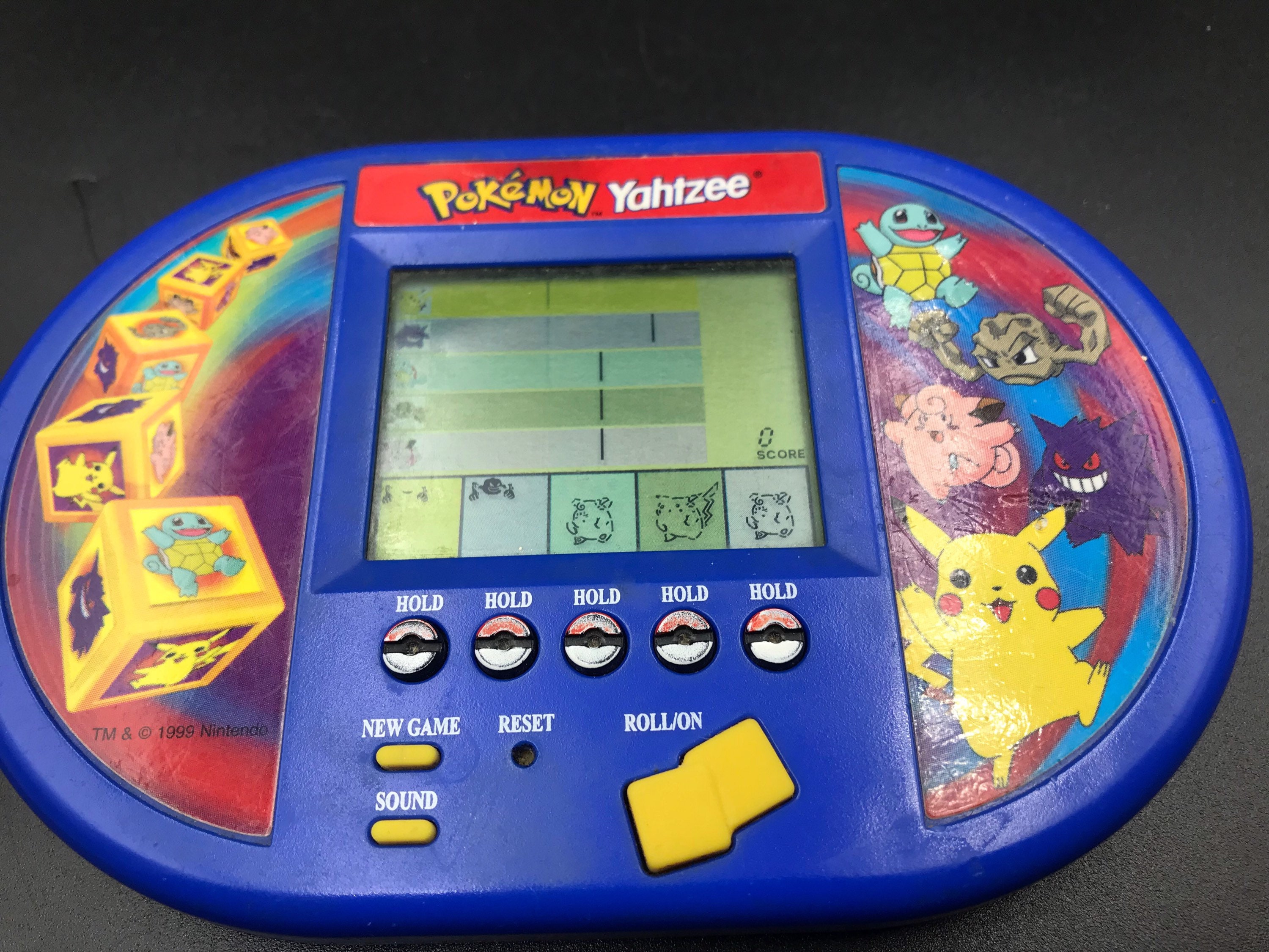 Pokemon yahtzee electronic handheld discount