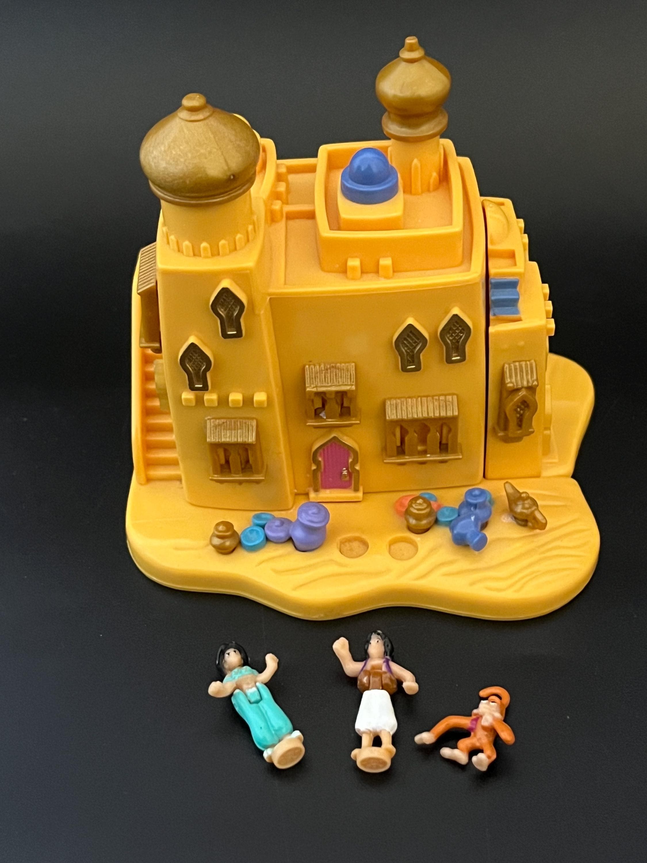 Polly Pocket Disney Aladdin Agrabah Marketplace 100% Complete - Etsy