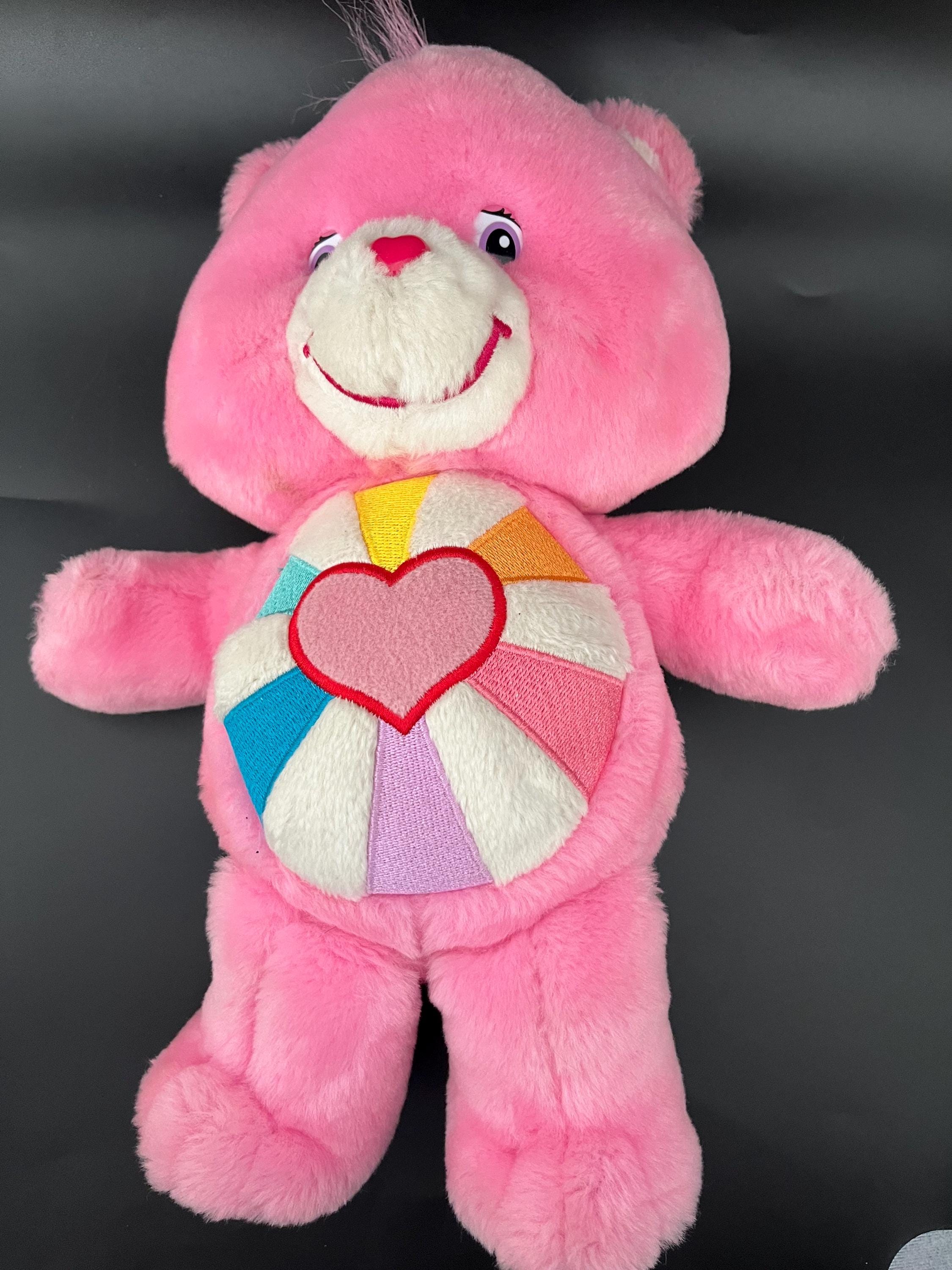 Care Bears Talking Hopeful Heart Pink Bear Working 2005 Collectors