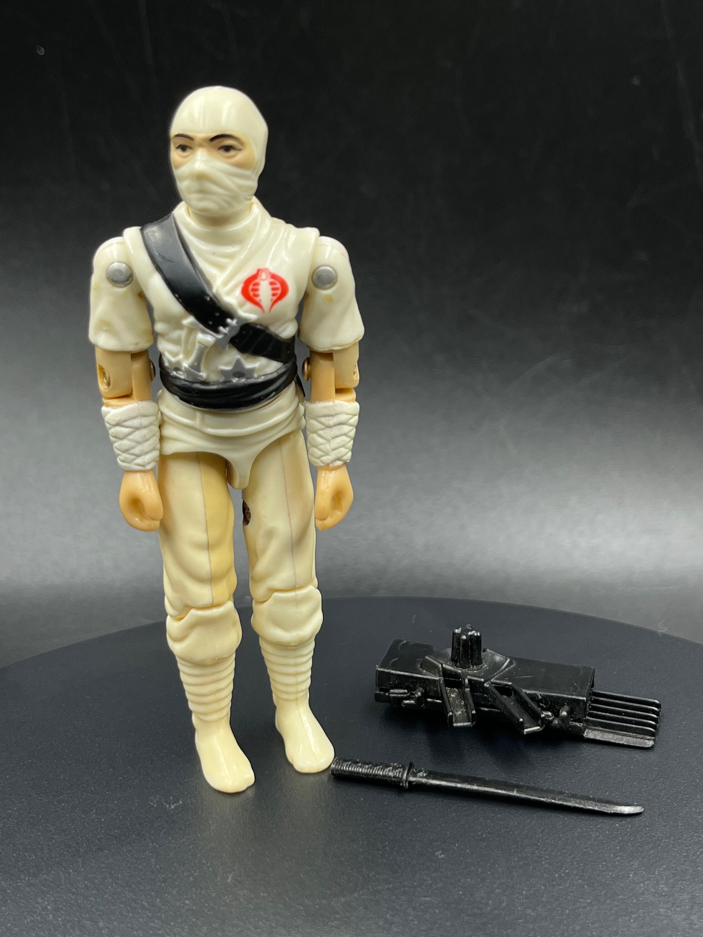Vintage GI Joe Action Figure Storm Shadow 1984 Hasbro Rare Cobra