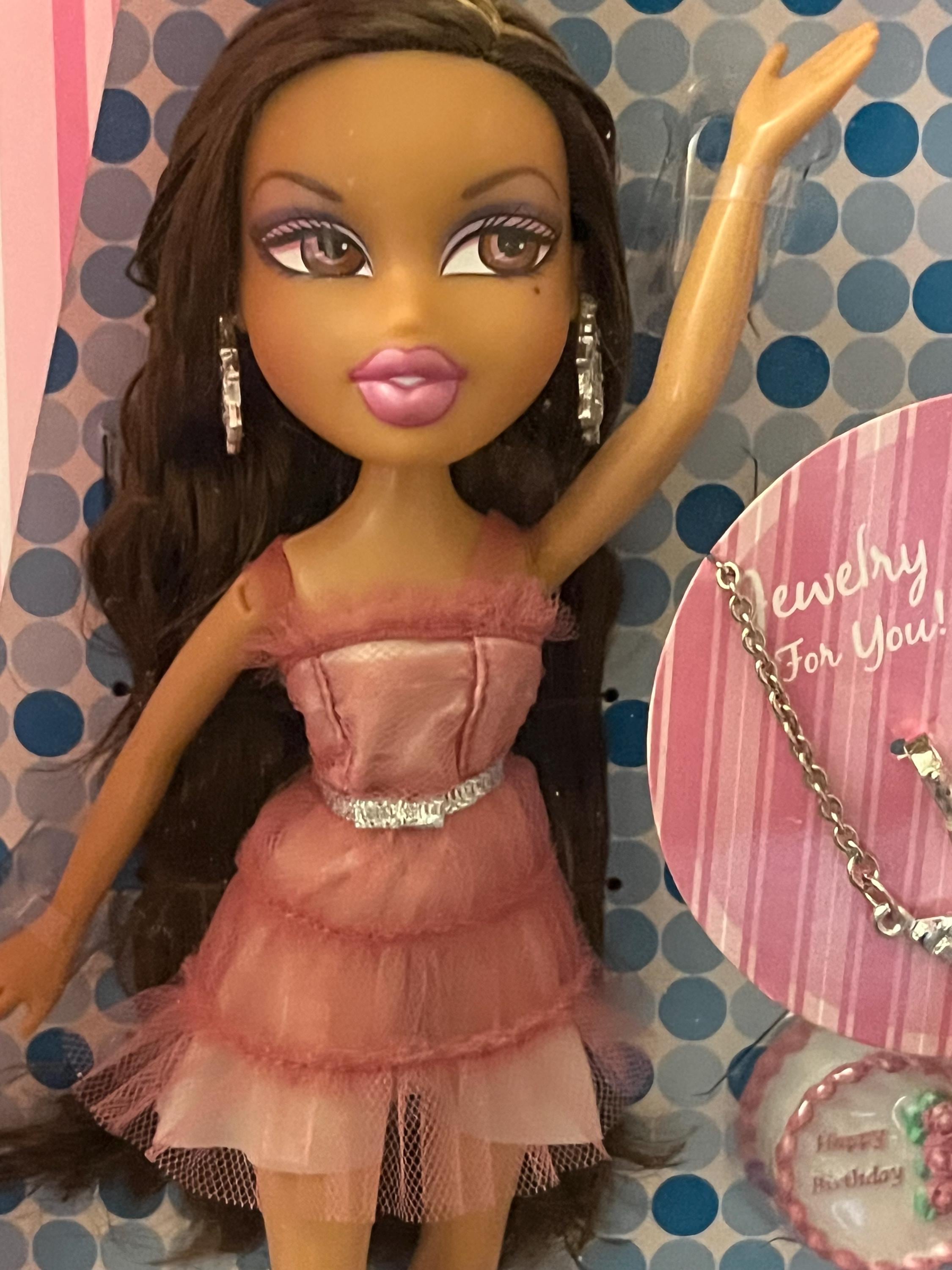 bratz pink dress Bratz Be-Bratz series 10 inch doll Cloe Pink Dress With Cat