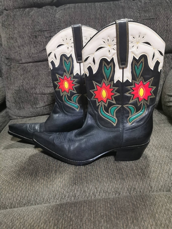 Gorgeous Vintage Guess by Marciano Black Leather C