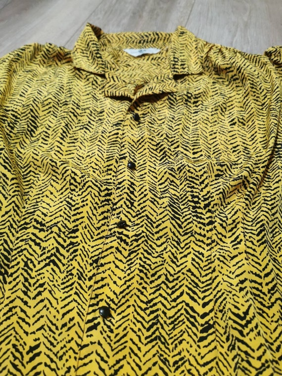 Vintage Blouse The Bay | Vintage Print Blouse | B… - image 3