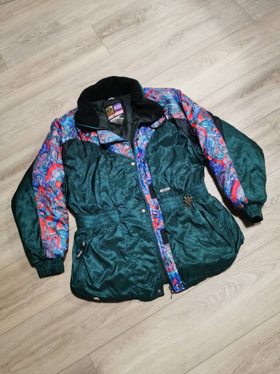 Vintage 90s Ski-doo Winter Jacket | Ladies Vintage